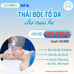 Thải độc da cho mùa hè